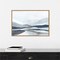 Far Away Land I (Mountains) by Eva Watts Canvas Wall Art Print Framed